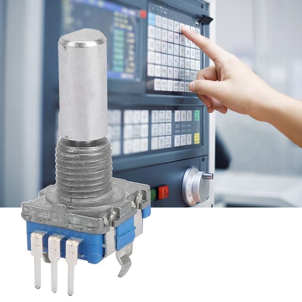 10 stk. EC11 Rotary Encoder Switch Digital Potentiometer med Switch 5 Pin