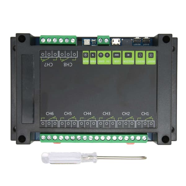 8-kanals relämodul Optokopplarisolering USB-port BOOT Pin Pico Relämodul för Raspberry Pi Pico