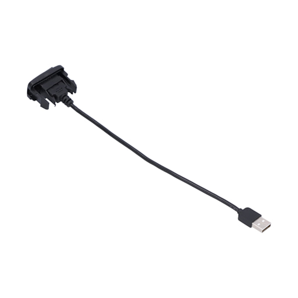 USB Biloplader Adapter Fleksibelt Forlængerkabel Instrumentbræt Planmontering