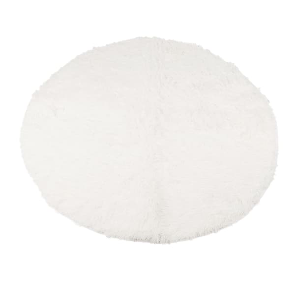 Supermjuk fluffig plyschmatta halkfri modern vardagsrum sovrum vit