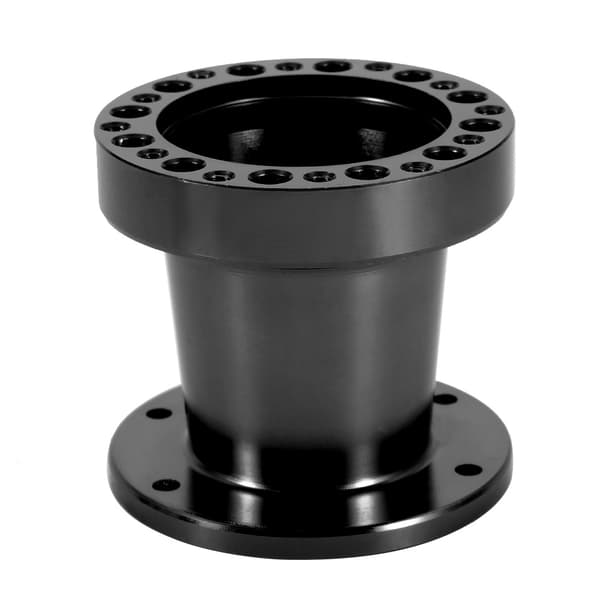 3 tommer Universal Bilrat Nav Aluminium Spacer Rat Nav Adapter Kit (Sort)