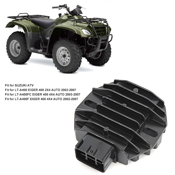 Suzuki ATV LT A400 Eiger 400 2x4 4x4 Regulator Tilbehør 2002 2007