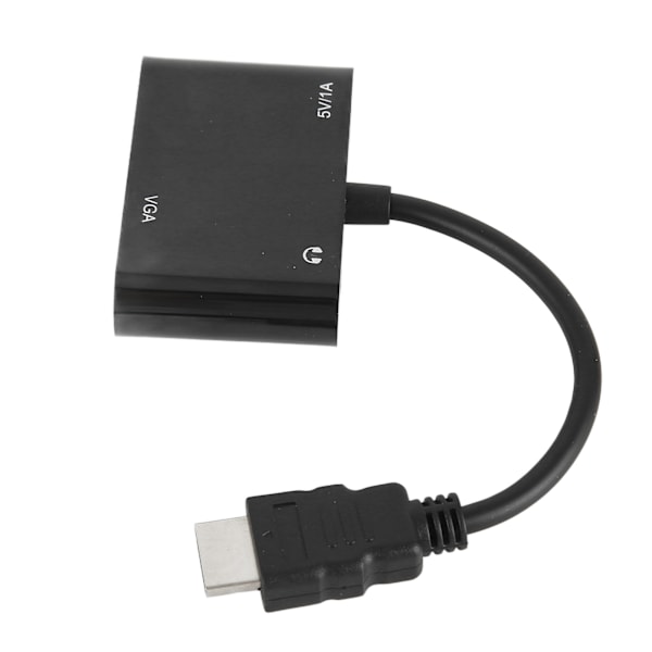 HD Multimedia Interface til VGA HD Multimedia Interface Adapter 1920x1080 HDTV Adapter for Datamaskin Stasjonær PC Laptop