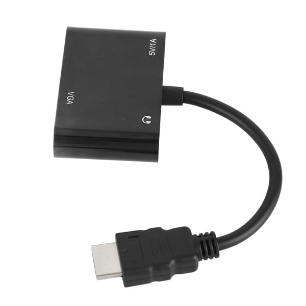 HD Multimedia Interface til VGA HD Multimedia Interface Adapter 1920x1080 HDTV Adapter til Computer Desktop Laptop PC