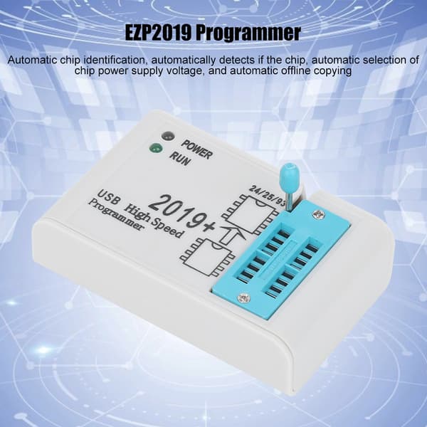 EZP2019 Nopea SPI FLASH USB 2.0 12MBPS Kompakti Ohjelmointilaite Tuki