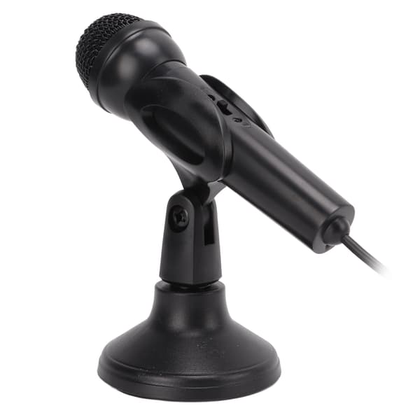 Datamikrofon 3,5 mm kablet Plug and Play Anti-interferens Bred kompatibilitet PC-mikrofon