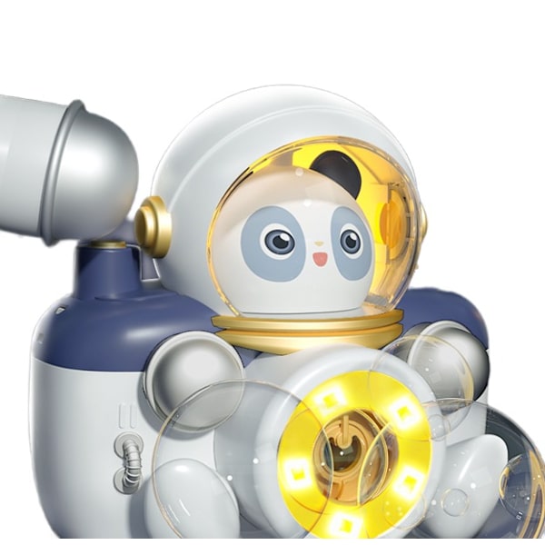 Astronaut Space Bubble Camera ([batteriversion] astronaut + batteri + skruvmejsel + 12 förpackningar bubbelvätska)