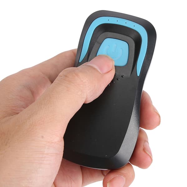 Trådløs Bluetooth RFID-kortlæser 5 kort Sort IC 13,56Mhz scanner