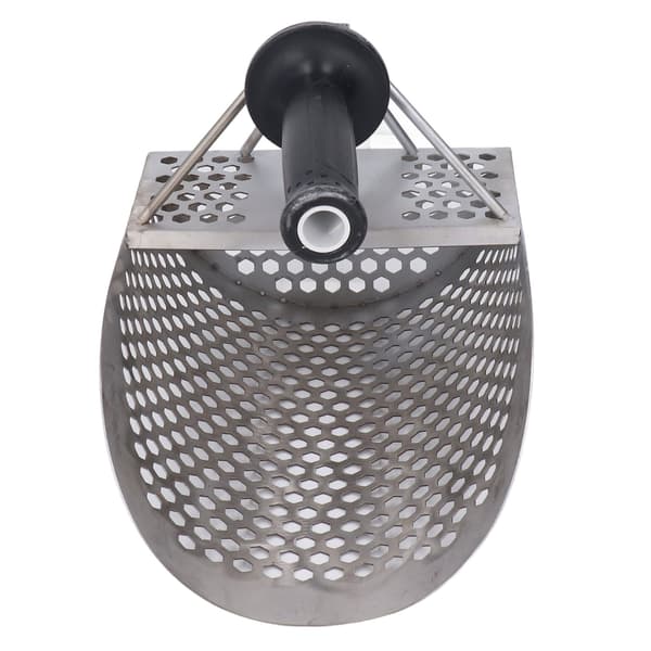 Metallsøking Strand Sand Scoop Rustfritt Stål Heksagonale Hull