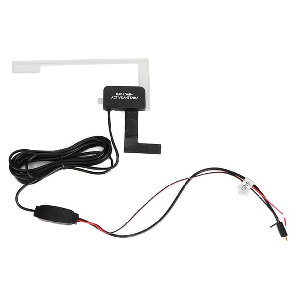 3 Meter DAB MCX 20dB Digital Radio Patch Antenne med Lim 12V