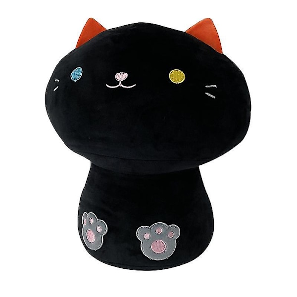 35 cm Blød Sød Mange Dyr Sort Katte Dyr Ko Frø Plyspude A Black Cat