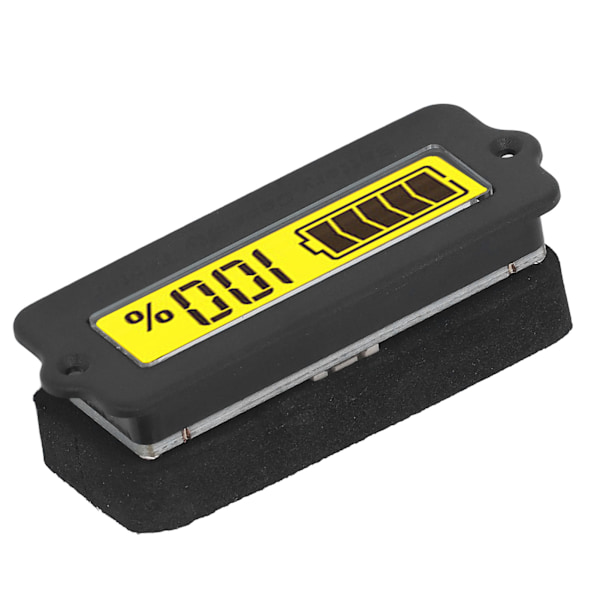 Batterikapacitet Spänningsmonitor Bärbar Digital Batterinivåindikator för Husbilar och Elfordon - 12V