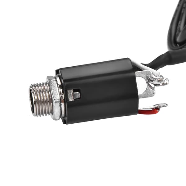 4-bands EQ Förförstärkare Pickup Förstärkare 6,5 mm Utgång för Akustisk Gitarr Utan Stift