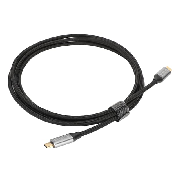 USB C till USB C 3.1 Gen 2-kabel 100W 20V 5A Power Delivery 4K 60Hz Video Output 10Gbps Data Sync USB C-kabel med E-markerchip 1m