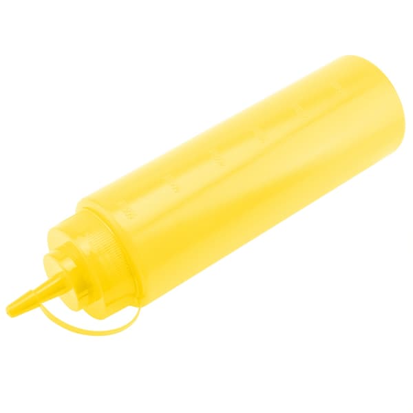 720ml 10-pakning Plast Oljedispenser for Olivenolje Eddik Gul