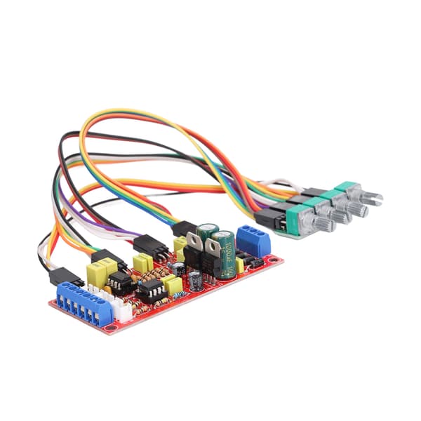 NE5532 Forforstærker PCB Lydstyrkekontrolkort Effektforstærkermodul Diskant Mellemregister Bas Tone