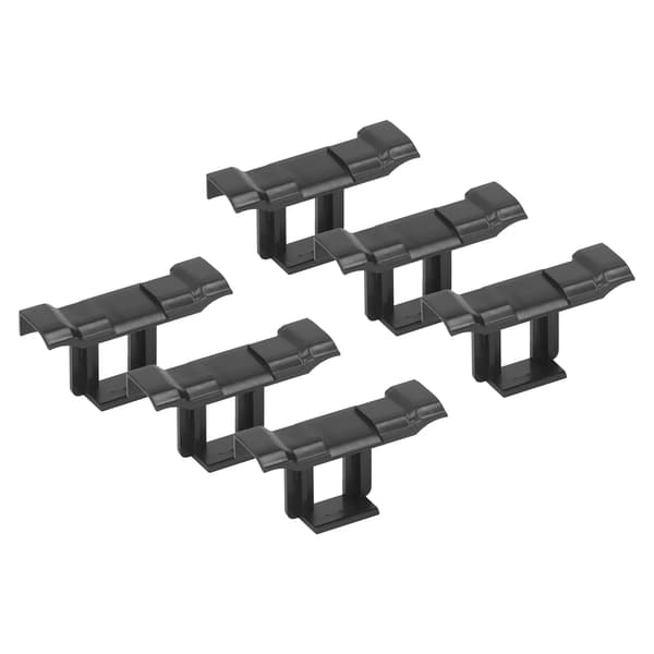 20-pack solpanel dräneringsklämma 35 mm ABS vattenledarklämma för utomhusbruk