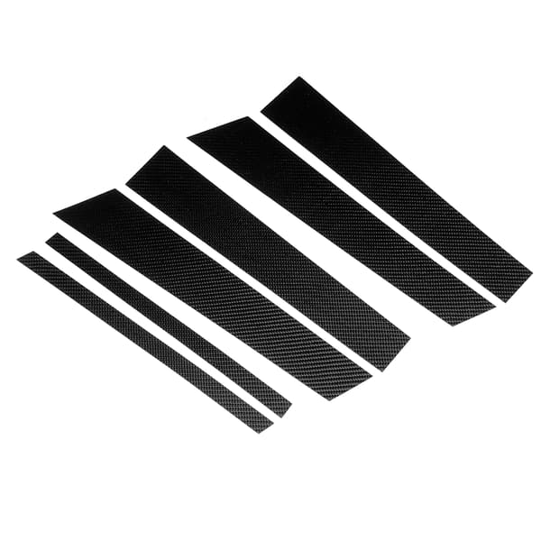 6st/set B-stolpskydd kolfiber exteriörskydd Dekor Passar för X1 E84 2011-2015