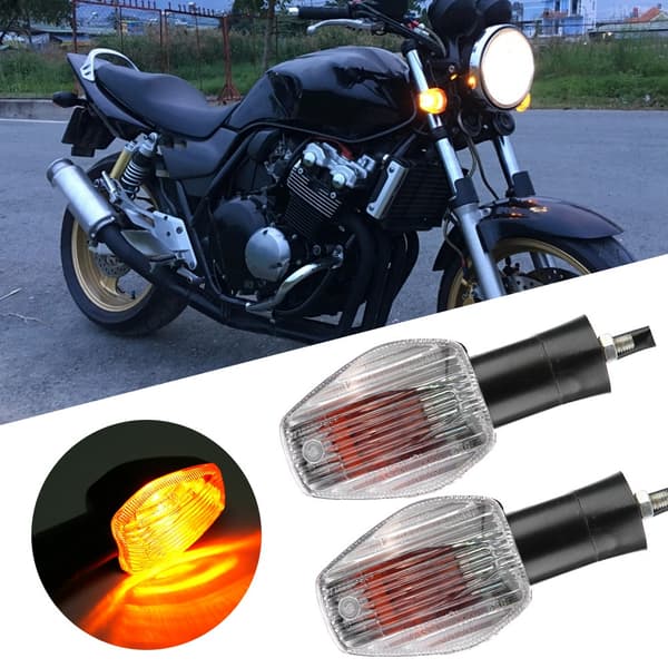 Honda CB400 VTEC III Motorcykel Forreste Bageste Blinklys Indikator Lys