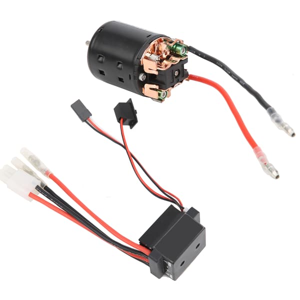 Universal 17T 540 Børstemotor 320A Børstet ESC Sæt Tilbehør til 1 10 RC Bil