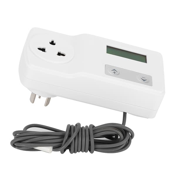 Intelligent Digital Display Reptil Termostat Temperaturregulator AU Plugg 220V