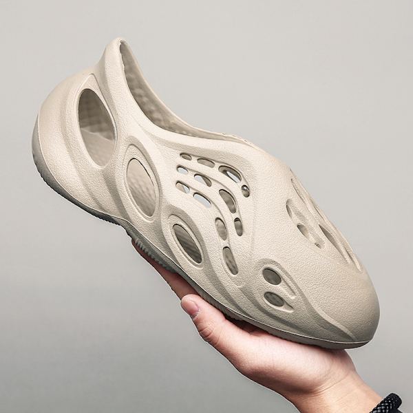 Mænds tyk blød sål Beach Cave Sandaler beige 41