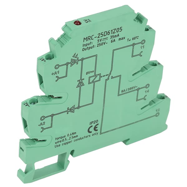 MRC-25D61Z05 5V PLC Elektromagnetisk Interface Relæmodul Kontrolkort