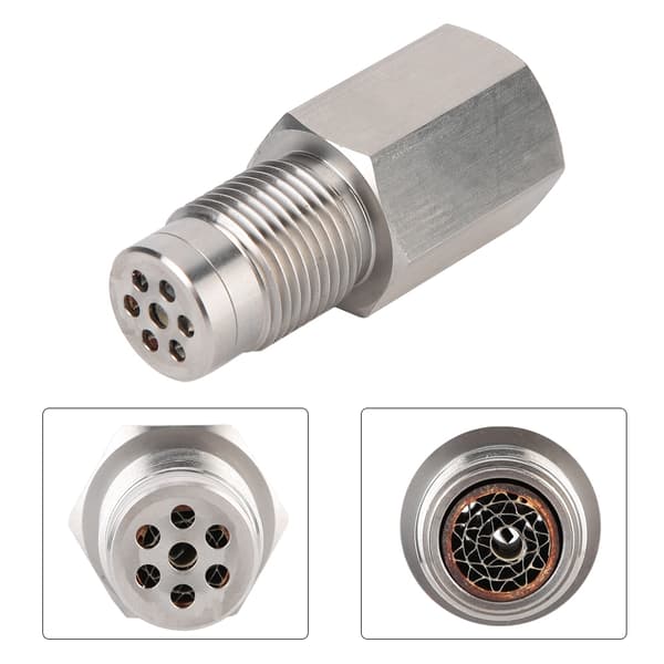 M18x1.5 Universal Oxygen Sensor Extender Adapter i rustfrit stål