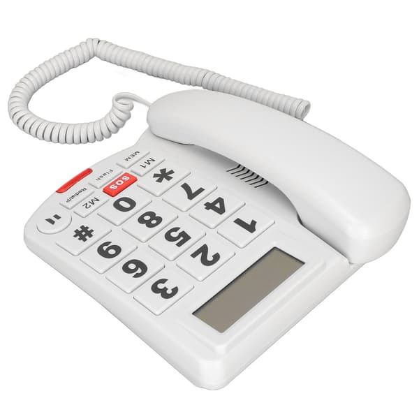 LD 265CID Trådløs telefon One Touch Dial Håndfri Nummerpræsentation Hørehæmmede Seniorer