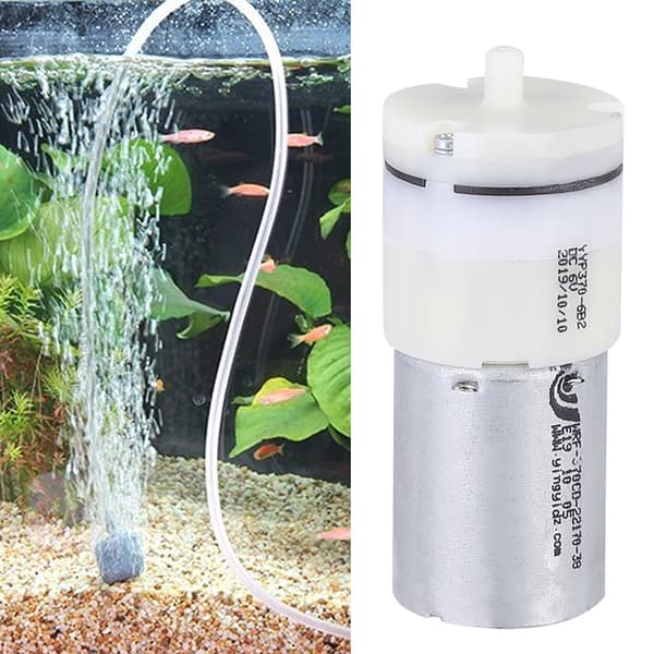 Akvarium Luftpumpe Fiskeoppdrett Backup Strømbrudd Pumpe