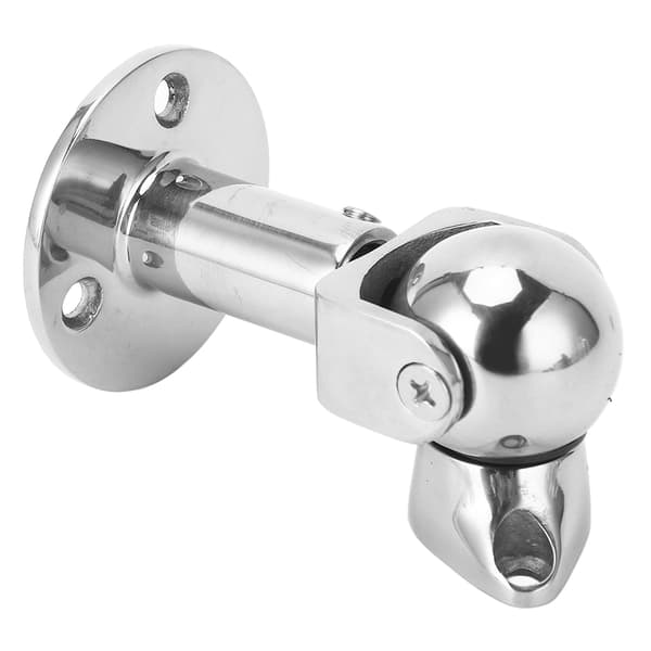 Roterende Magnetisk Dørstopper med Justerbart Hode 3,5-4,5 Tommer 316 Rustfritt Stål Selvjusterende Marinekvalitet