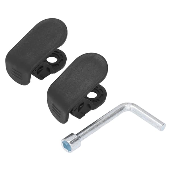 2ST Front Trunk Krog Holder Klemmer Sort med Skruetrækker Erstatning for Tesla Model 3 2016 2019