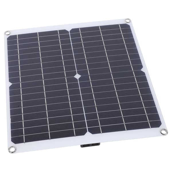 20W 18V Solpanel Dubbel USB Portabel Utomhus Telefonladdare