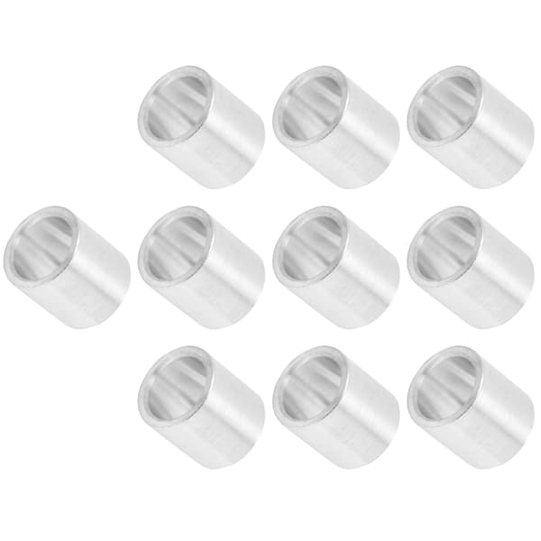 Afstandsstykke sæt i aluminiumslegering 10 stk. 8 mm udvendig diameter