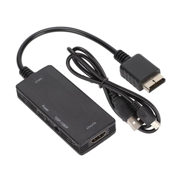 PS2 til HDMI-konverteradapterkabel for HDTV Multimedia