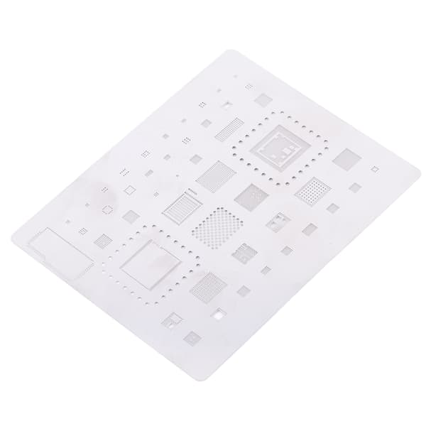 BGA Reballing Stencil Rustfrit Stål IC Chip Stencil A12 CPU