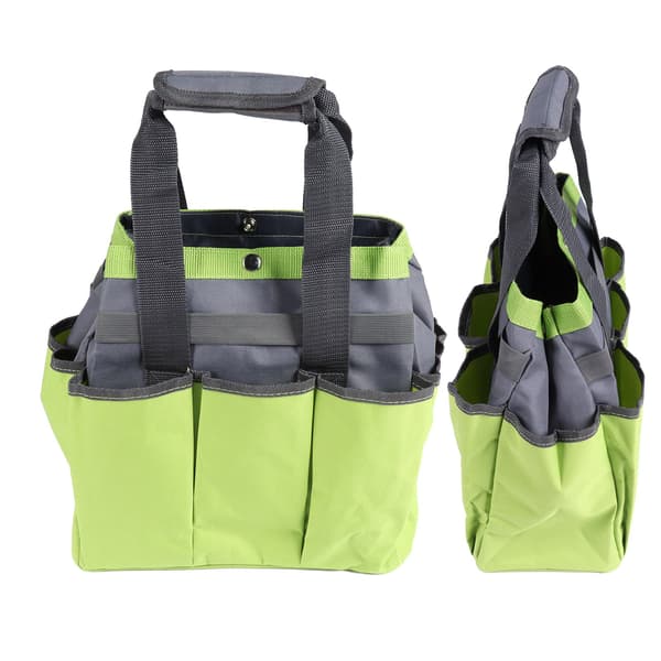 Bärbar Trädgårdsredskapsväska Organizer Set för Trädgårdsarbete Picknick Plantering