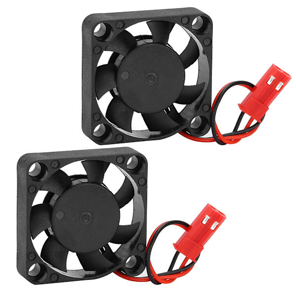 2 Små Køleventilatorer med Skruer Mini CPU Køler til Raspberry Pi 4B 3B 2B