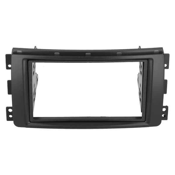 2Din Bilstereo Radio Facia CD Dash Panel Omdannelse Trim Udskiftning til SMART ForTwo 2007‑2010