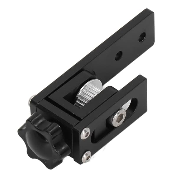 X Akse Bæltestrammer Aluminium Legering Formonteret Bæltestrammer til Ender 3 CR10 3D Printer Sort