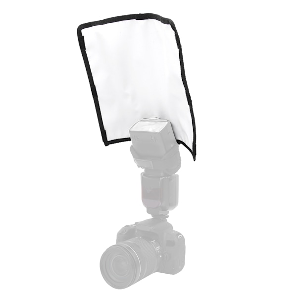 Universal Vikbar Flash Softbox Diffuser Speedlite Fotograferingsreflektor
