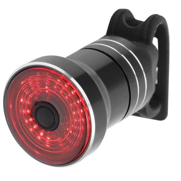 ZTTO Sykkel Bremselys Vanntett LED Baklys USB Oppladbar Svart