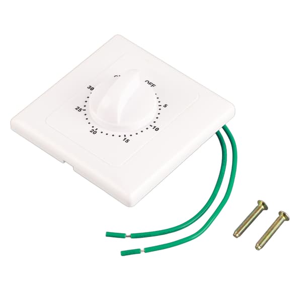 220V AC Mekanisk Pumpe Timer Nedtællingskontrol 30 Min Vægmontering 86 Panel