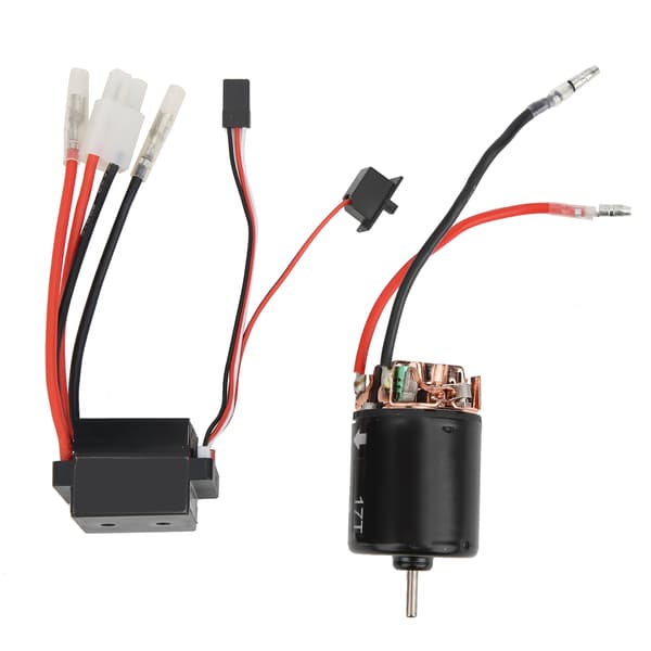 Universal 17T 540 Børstemotor 320A Børstet ESC Sæt Tilbehør til 1 10 RC Bil