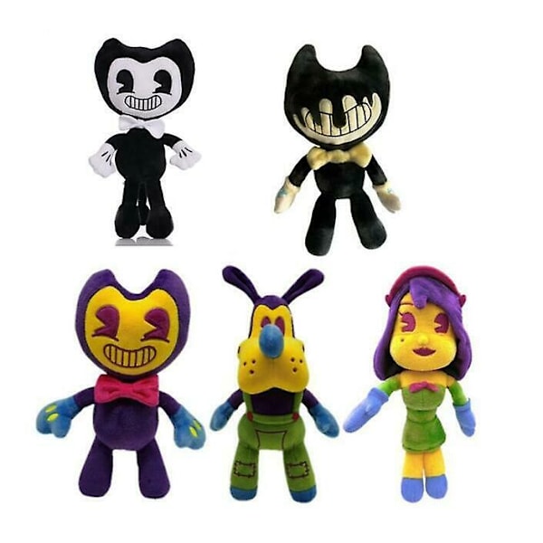 Pehmolelu Bendy ja mustekone Blacklight Alice Boris The Wolf Do C(27cm)