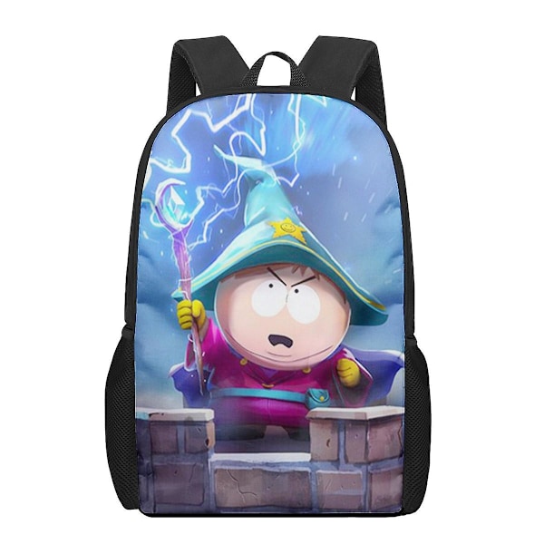 South-park 16 tommer 3d Print Børneskoletasker Ortopædisk rygsæk-14 14