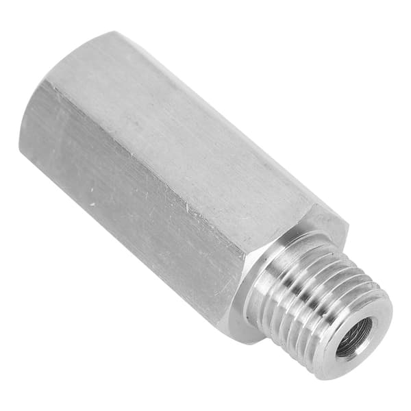 Universal Bilmotor Cylinder 1/4 NPT Adapter 1/8 T304 Rustfrit Stål Olietryk Måler