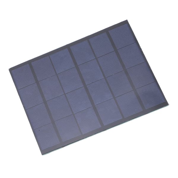 3.5W 6V USB Bærbart Solpanel Udendørs Rejse DIY Polykrystallinsk Oplader til Tablet