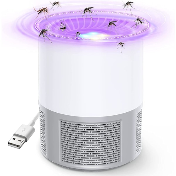 Mosquito Killer Lamp, Mosquito Killer Light Elektrisk Flugdödare inomhus, UV Mosquito Zapper USB Bärbar Fysisk Flugdödare För Sovrum Camping Och Ou