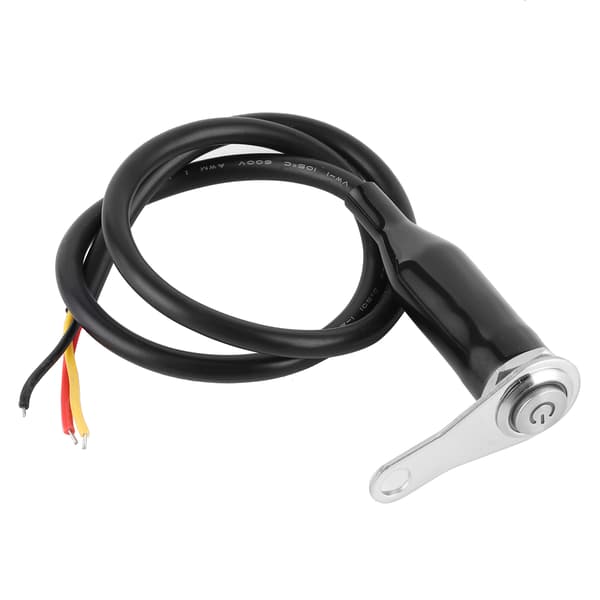 12V Rostfritt Stål Motorcykelstyre Strömbrytare LED Kontrollknappfäste med 1 Strömbrytarknapp